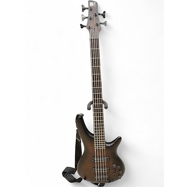 Used Ibanez SR405 5 String Walnut Electric Bass Guitar
