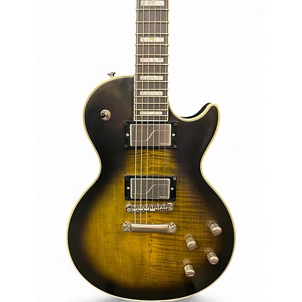 Used Epiphone LES PAUL PROPHECY Trans Black Solid Body Electric Guitar