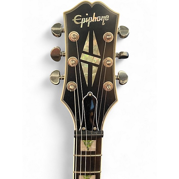 Used Epiphone LES PAUL PROPHECY Trans Black Solid Body Electric Guitar