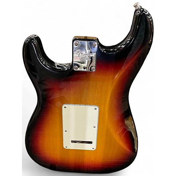 Used Fender American Standard Stratocaster HSS 3 Tone Sunburst Solid Body Electric Guitar