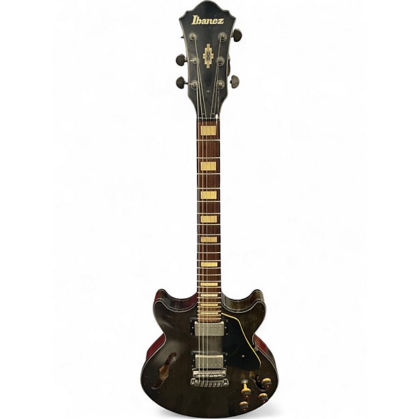 Used Ibanez AMV10A Tobacco Hollow Body Electric Guitar