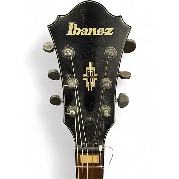 Used Ibanez AMV10A Tobacco Hollow Body Electric Guitar