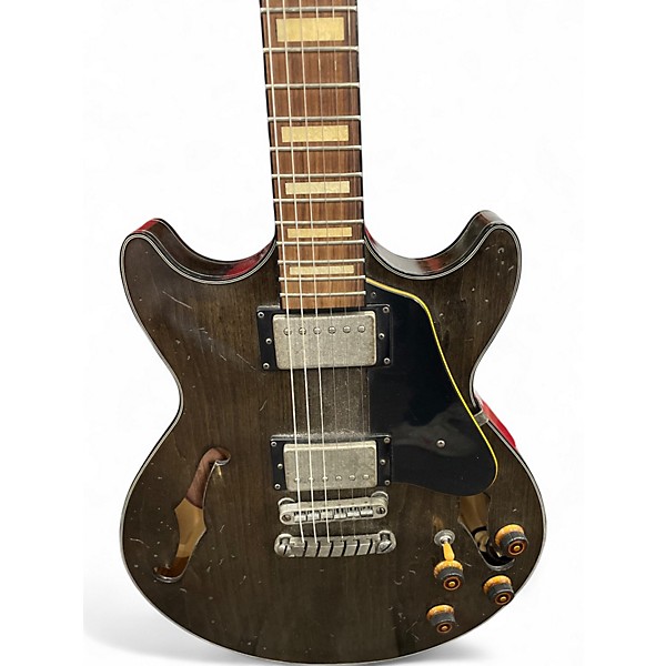 Used Ibanez AMV10A Tobacco Hollow Body Electric Guitar
