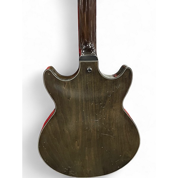 Used Ibanez AMV10A Tobacco Hollow Body Electric Guitar