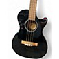 Used Fender CB60SCE Black Acoustic Bass Guitar
