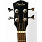 Used Fender CB60SCE Black Acoustic Bass Guitar