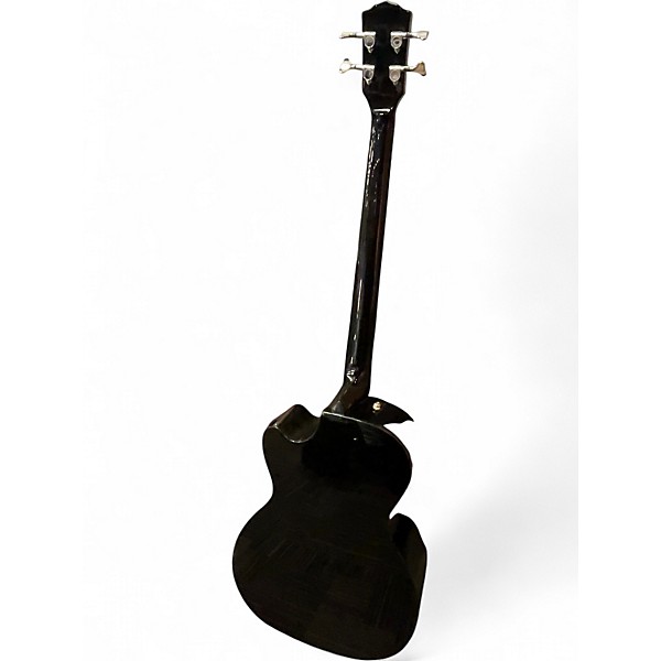 Used Fender CB60SCE Black Acoustic Bass Guitar