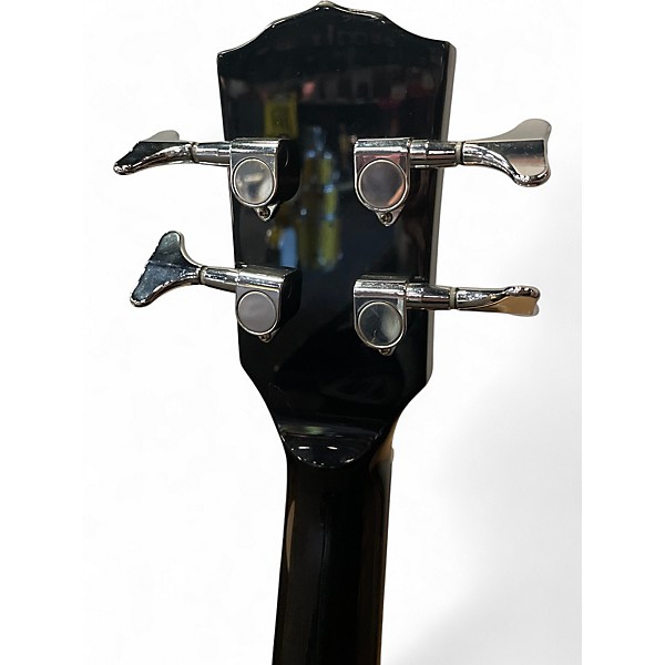Used Fender CB60SCE Black Acoustic Bass Guitar