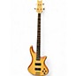 Used Schecter Guitar Research Stiletto Custom 4 String Natural Electric Bass Guitar thumbnail