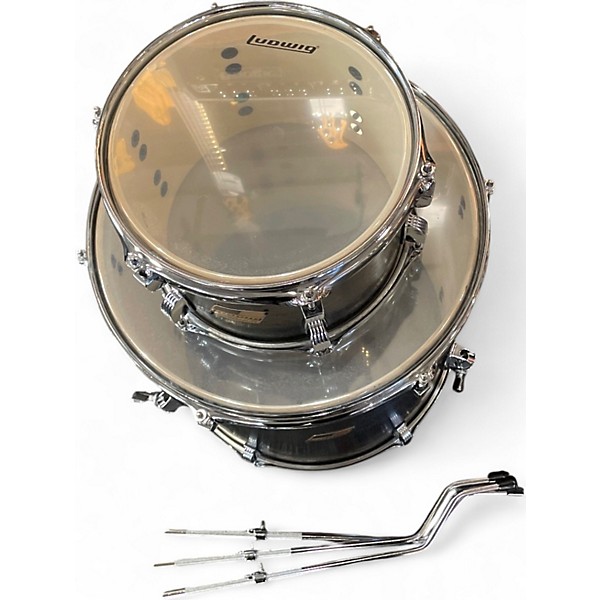 Used Ludwig 5 Piece backbeat elite Worn Brown Drum Kit