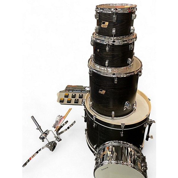 Used Ludwig 5 Piece backbeat elite Worn Brown Drum Kit