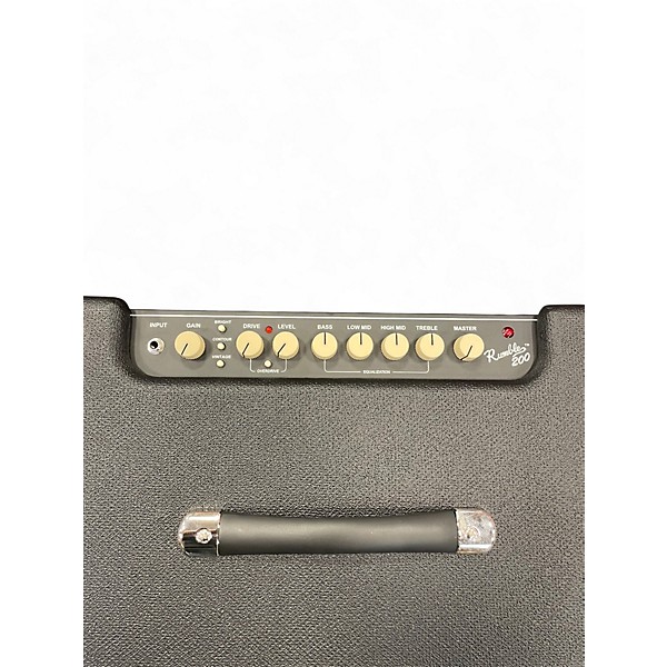 Used Fender Rumble V3 200W 1x15 Bass Combo Amp