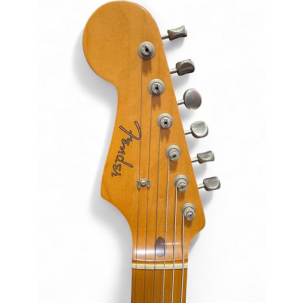 Used 1980s Fender ST-57L Black Electric Guitar