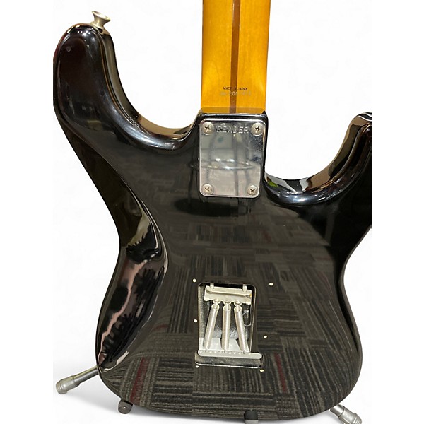 Used 1980s Fender ST-57L Black Electric Guitar