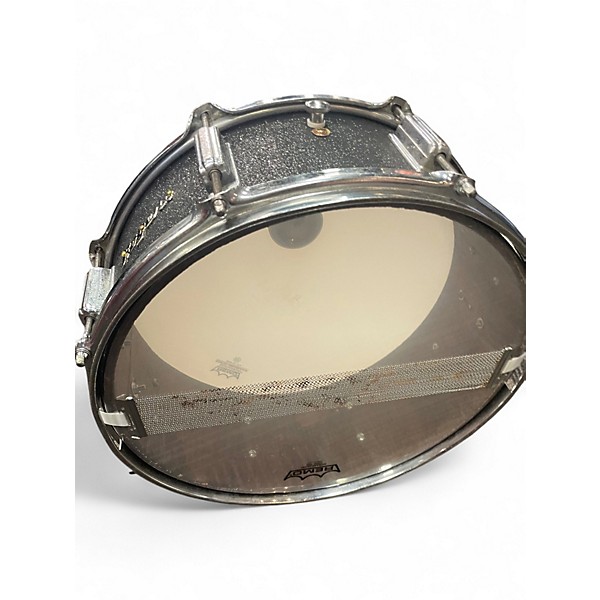 Used Rogers 14X5.5 Mahogany Metallic Black Drum