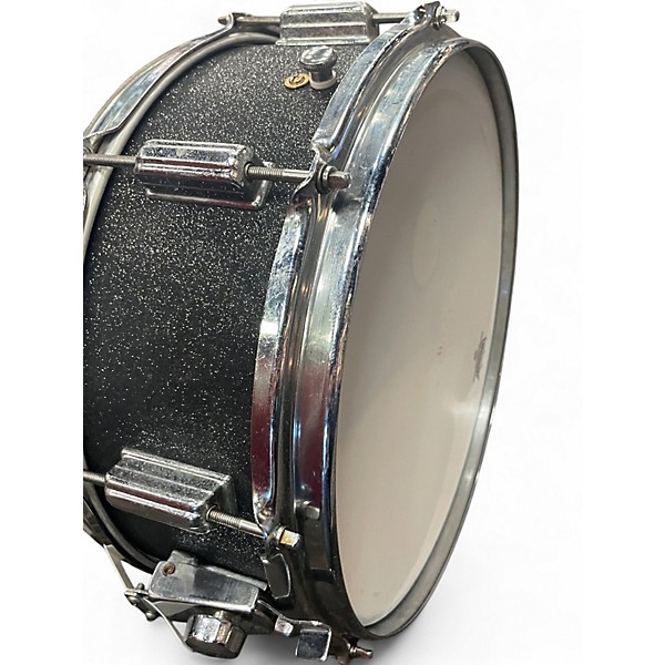 Used Rogers 14X5.5 Mahogany Metallic Black Drum