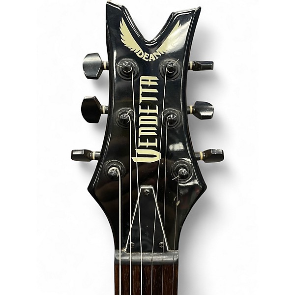 Used Dean Vendetta XMT Black Solid Body Electric Guitar