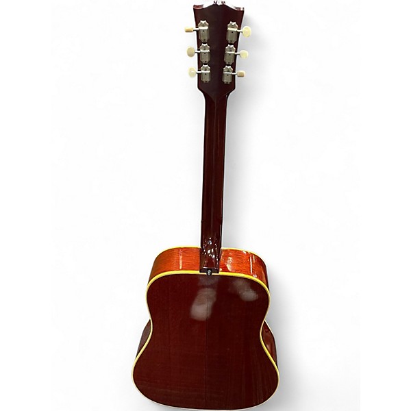 Vintage 1965 Gibson Southern Jumbo 2 Color Sunburst Acoustic Electric Guitar