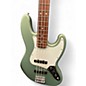 Used Fender Player Jazz Bass Sage Green Metallic Electric Bass Guitar