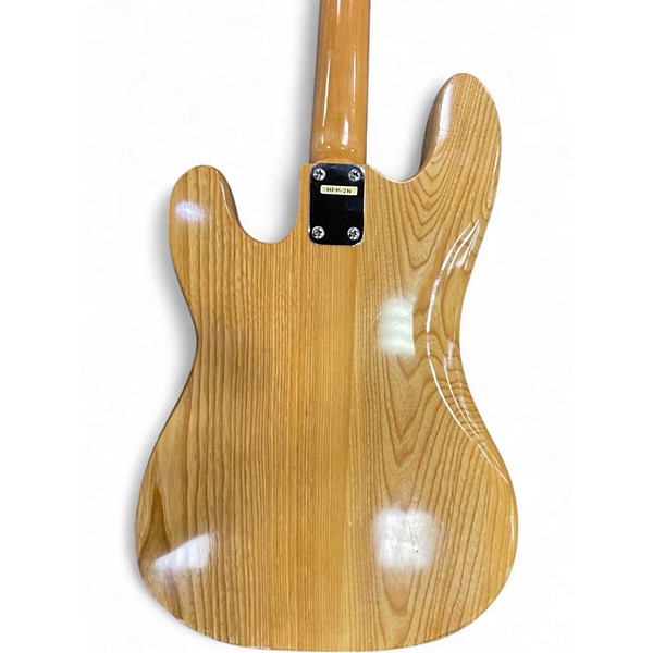 Used Hondo HFP-2N Natural Electric Bass Guitar