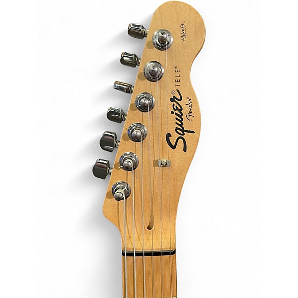 Used Squier Affinity Telecaster Butterscotch Blonde Solid Body Electric Guitar