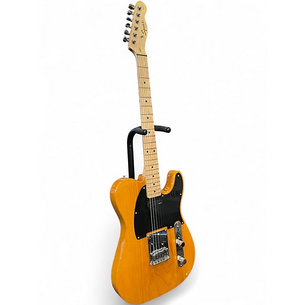 Used Squier Affinity Telecaster Butterscotch Blonde Solid Body Electric Guitar