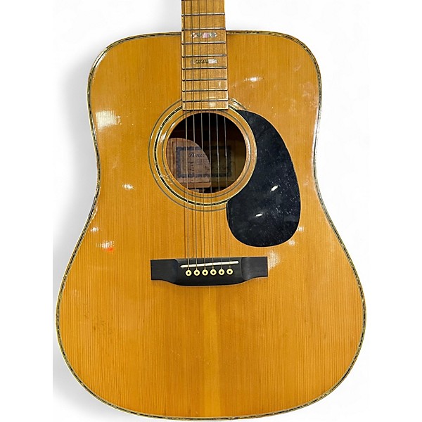Used Penco A-14 Natural Acoustic Guitar