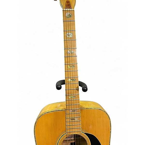 Used Penco A-14 Natural Acoustic Guitar