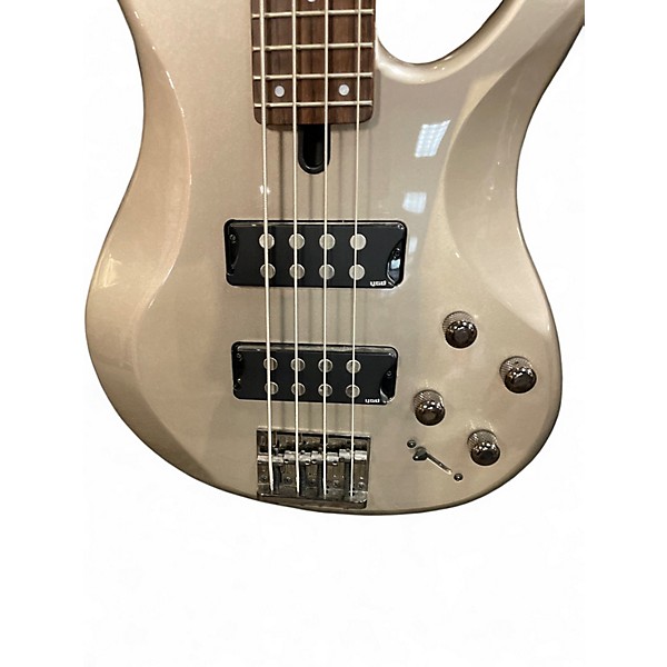 Used Yamaha TRBX304 Silver Electric Bass Guitar