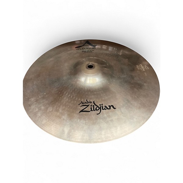 Used Zildjian 13in A Custom Hi Hat Top Cymbal