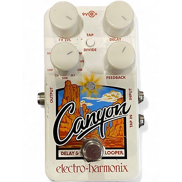 Used Electro-Harmonix Canyon Delay and Looper Effect Pedal