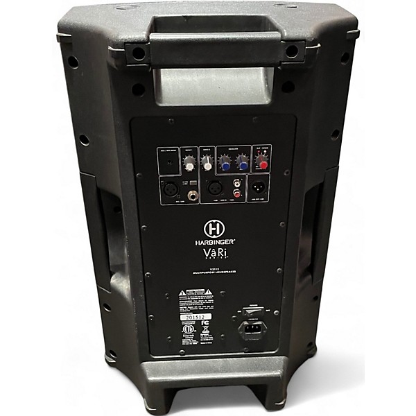 Used 2015 Harbinger VARI V2212 Powered Speaker