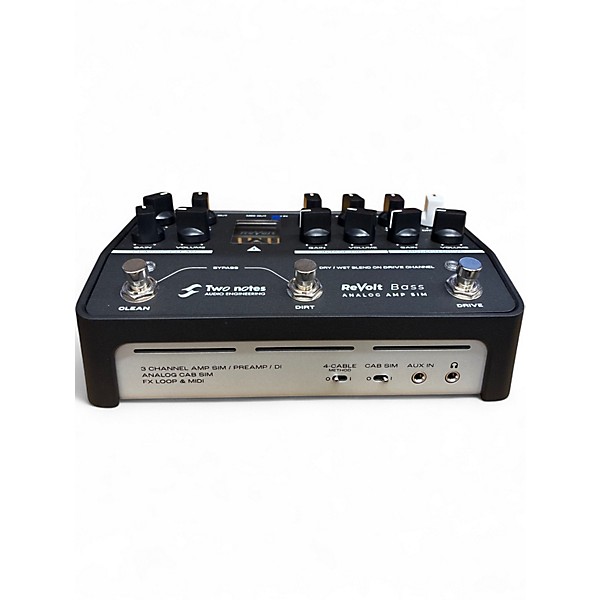 Used Two Notes Revolt Bass Tube Bass Preamp