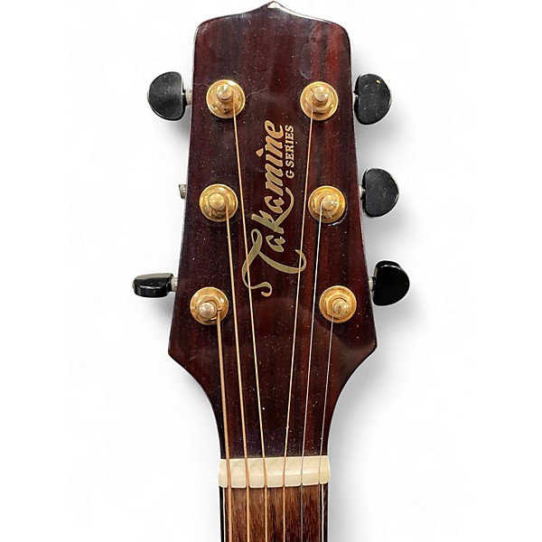 Used Takamine G406S New Yorker Natural Acoustic Guitar