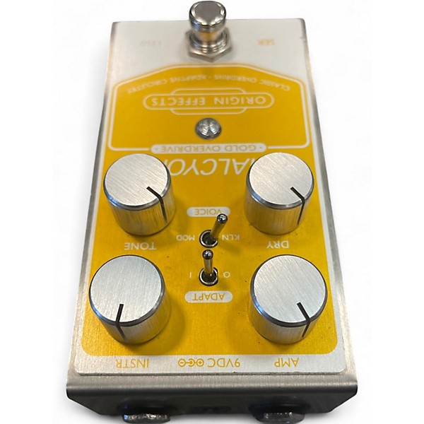 Used Origin Effects Halcyon Gold Overdrive Effect Pedal