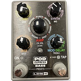 Used Line 6 POD Express Bass Effect Processor
