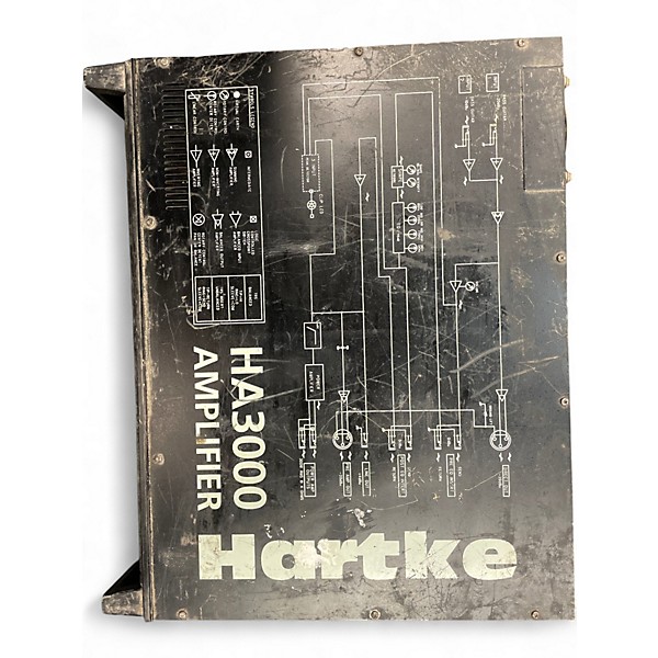 Used Hartke HA3000 Bass Amp Head