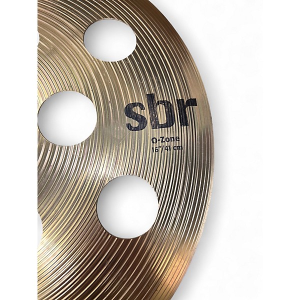 Used SABIAN 16in SBR O-ZONE Cymbal