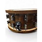 Used PDP by DW 14X7.5 Limited-Edition Dark Stain Maple and Walnut Snare Walnut Drum