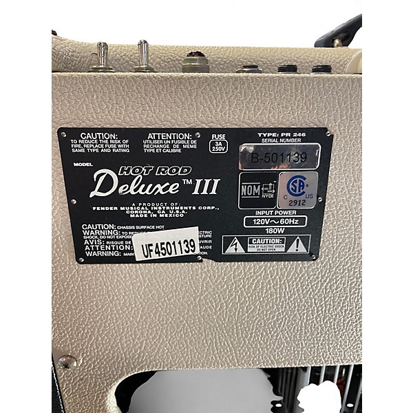 Used Fender FSR Hot Rod Deluxe III Tube Guitar Combo Amp