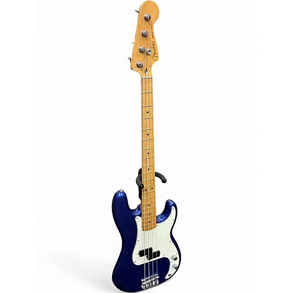 Used Fender Player II Precision Bass Blue Electric Bass Guitar