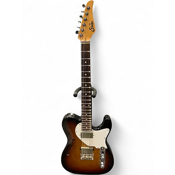 Used Suhr Alt T 01-ALT-0016 2 Tone Sunburst Solid Body Electric Guitar
