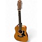 Used Taylor 150E Natural 12 String Acoustic Electric Guitar