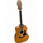 Used Taylor 150E Natural 12 String Acoustic Electric Guitar