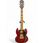 Used Epiphone SG Cherry Solid Body Electric Guitar thumbnail