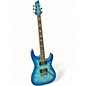 Used Schecter Guitar Research Omen Extreme 6 Blue Solid Body Electric Guitar thumbnail