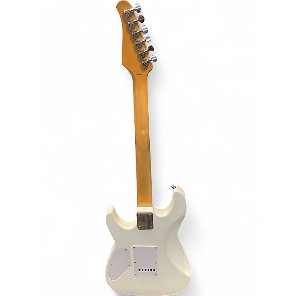 Used Sawtooth stm24 Classic White Solid Body Electric Guitar