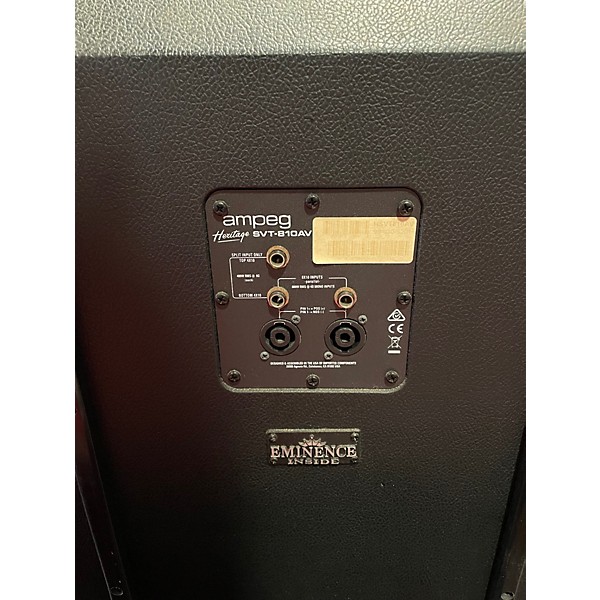 Used Ampeg SVT810AV 50th Anniversary 800W 8x10 Bass Cabinet