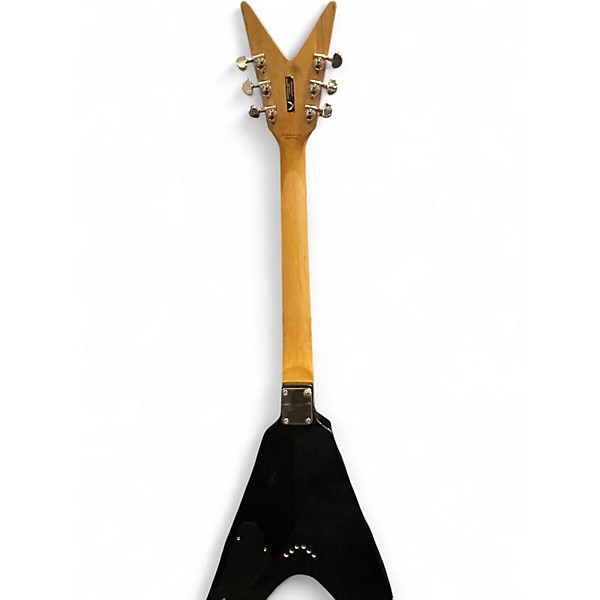 Used Dean V STEALTH Black Solid Body Electric Guitar