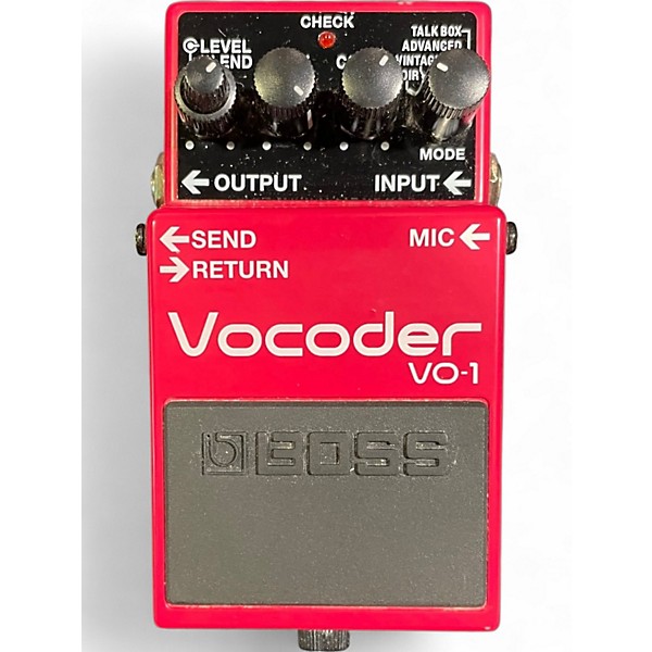 Used BOSS VOCODER VO-1 Effect Pedal